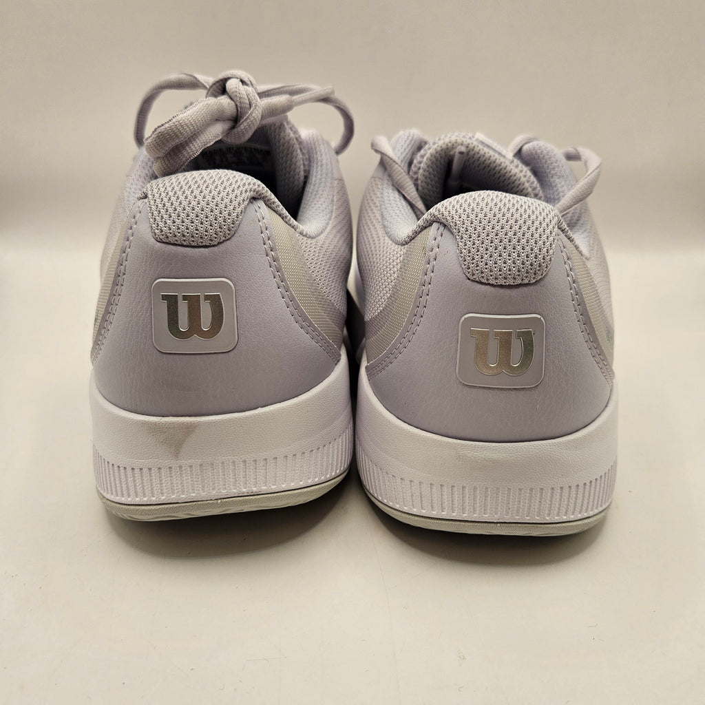WILSON WOMEN'S 8.5 INTRIGUE LITE TENNIS LOW TOP WHITE LUNAR ROCK NWOB WRS335820