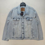 LEVI'S MEN'S XXL PREMIUM TRUCKER JACKET NWT LIGHT WASH