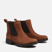TIMBERLAND WOMEN'S 8.5 ELLENDALE CHELSEA BOOTS BROWN NIB