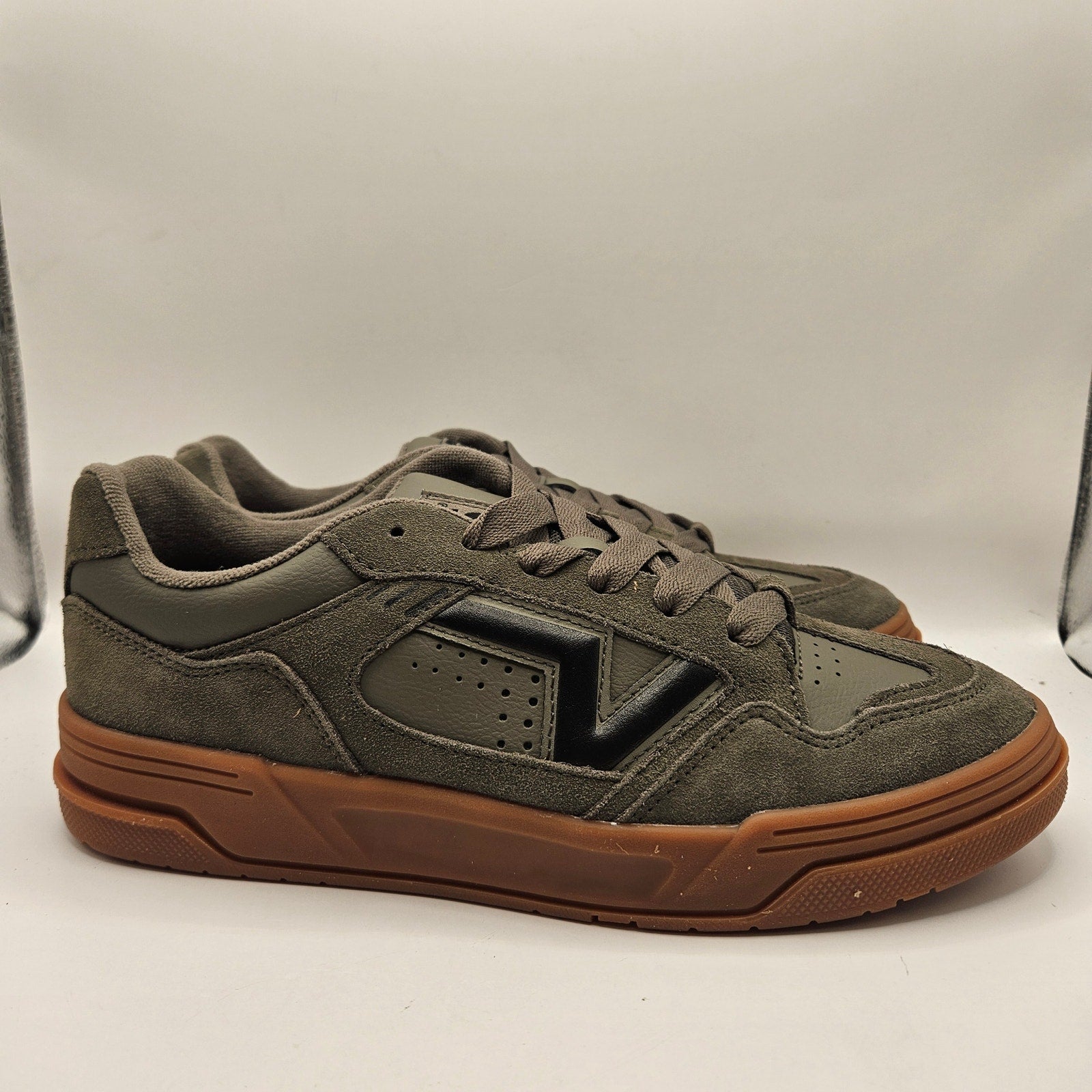 VANS MEN'S 10 UPLAND SUEDE BUNGEE CORD NWOB RARE