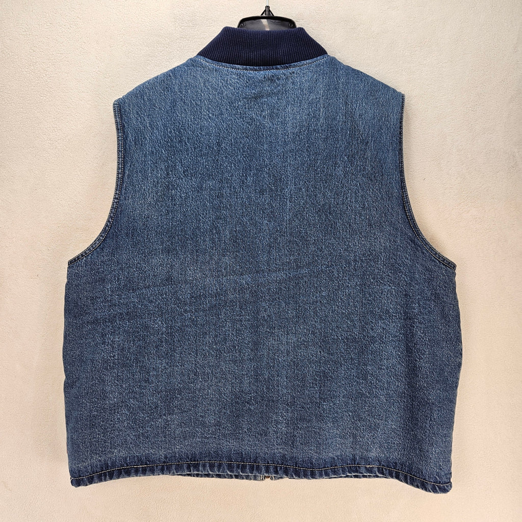 LEVI'S MEN'S XL SANSOME VEST INSULATED SUNBURNT MEDIUM WASH NWT