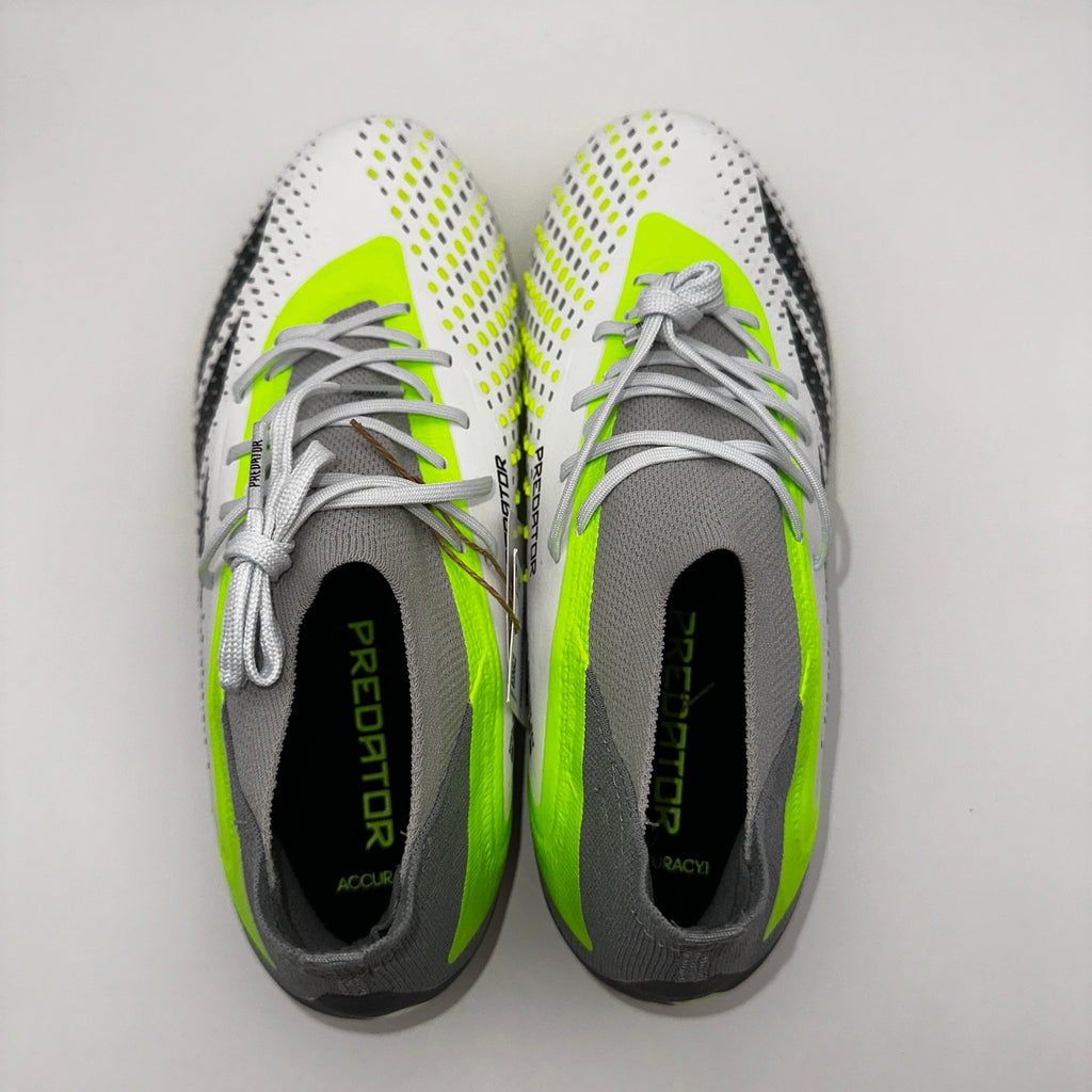 Adidas Predator Accuracy .1 Men sz 7 Soccer Cleats White Green GZ0035