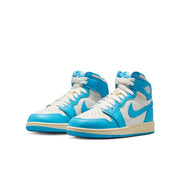 JORDAN 1 YOUTH 7 WOMEN'S 8.5 RETRO HIGH OG UNC REIMAGINED SNEAKER FD1437-402