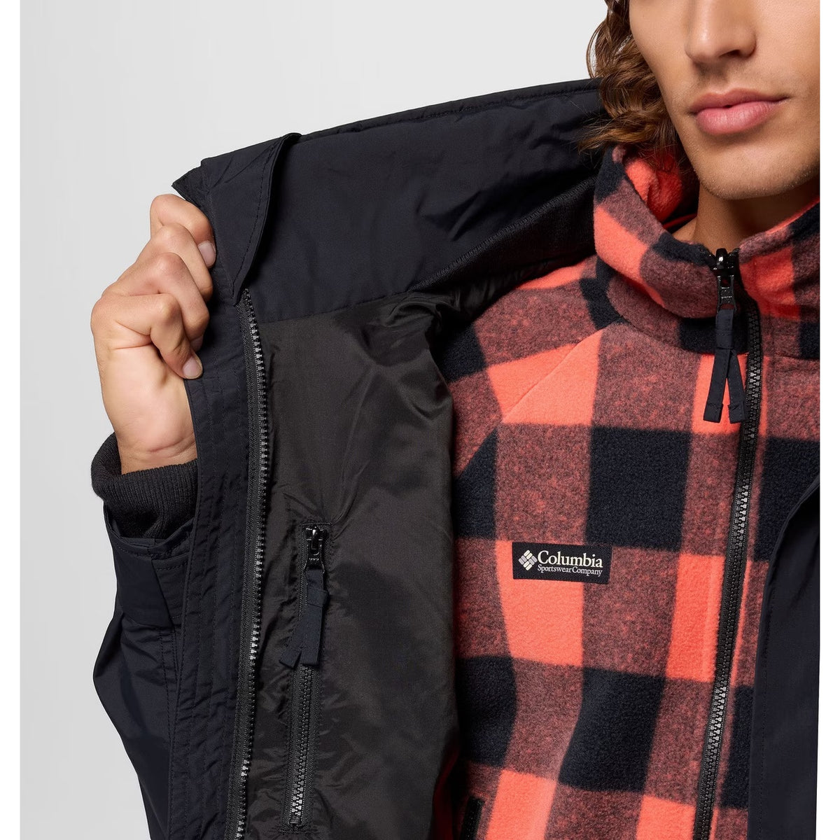 COLUMBIA BUGABOO MEN'S XXL 1986 BLACK INTERCHANGE JACKET NWT WM5875-011