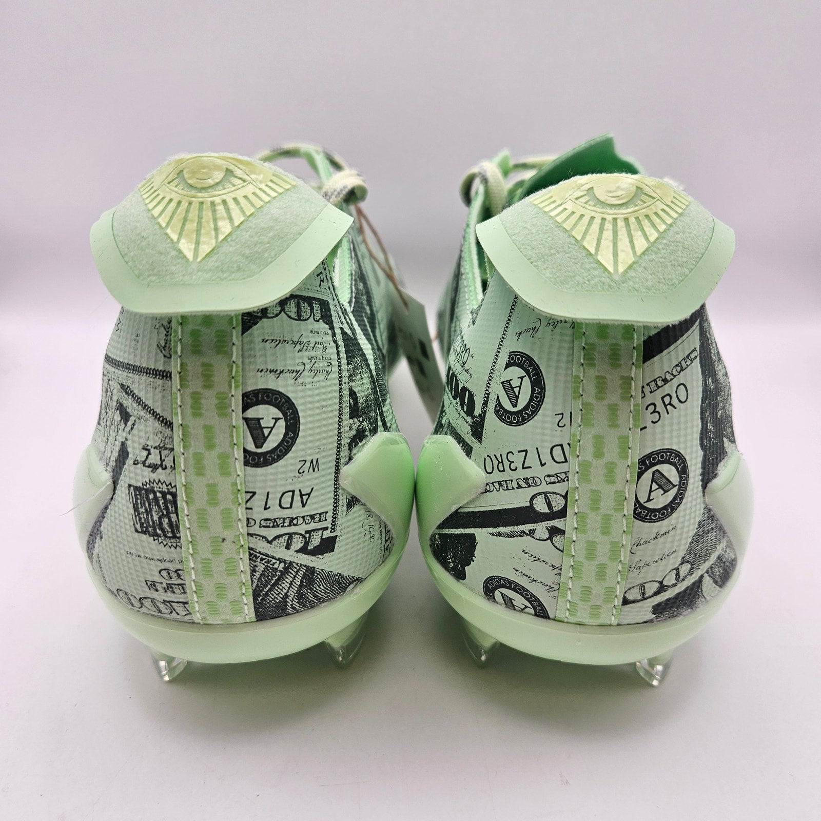 ADIDAS MEN'S 12.5 ADIZERO ELECTRIC 2 CURRENCY FOOTBALL CLEATS JQ3980 NWOB