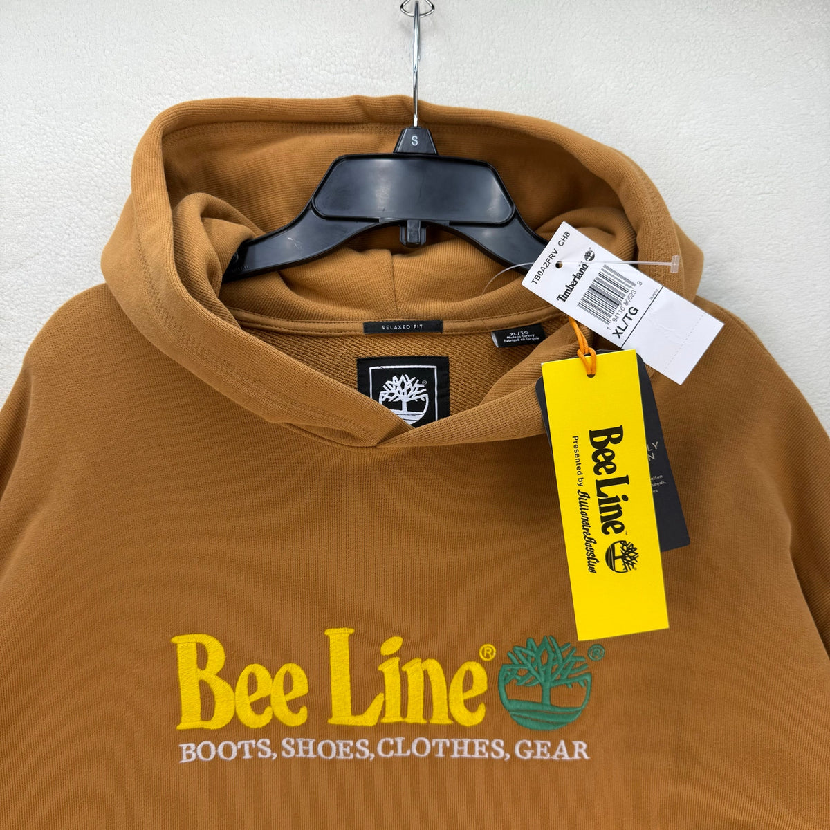 TIMBERLAND X BEELINE X-LARGE WHEAT HOODIE Heavy Cotton Material by BBC