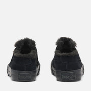 TIMBERLAND WOMEN'S 9 SKYLA BAY 2.0 LOW WARM LINED SNEAK BLACK SUEDE NIB