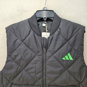 ADIDAS MEN'S LARGE MERCEDES AMG PETRONAS FORMULA 1 DOWN VEST BLACK JX8773