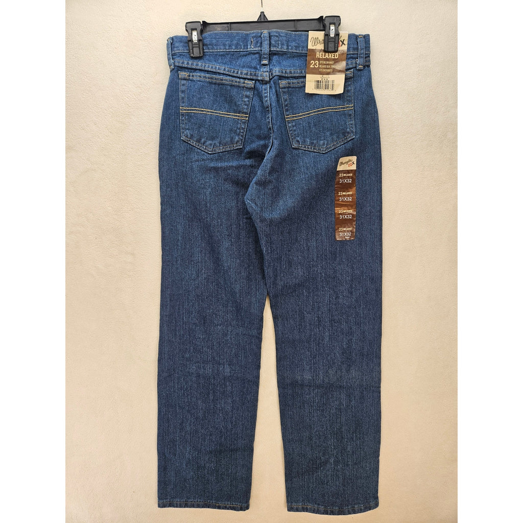 WRANGLER MEN'S 31X32 20X NO.33 EXTREME RELAXED FIT STRAIGHT JEANS NWT