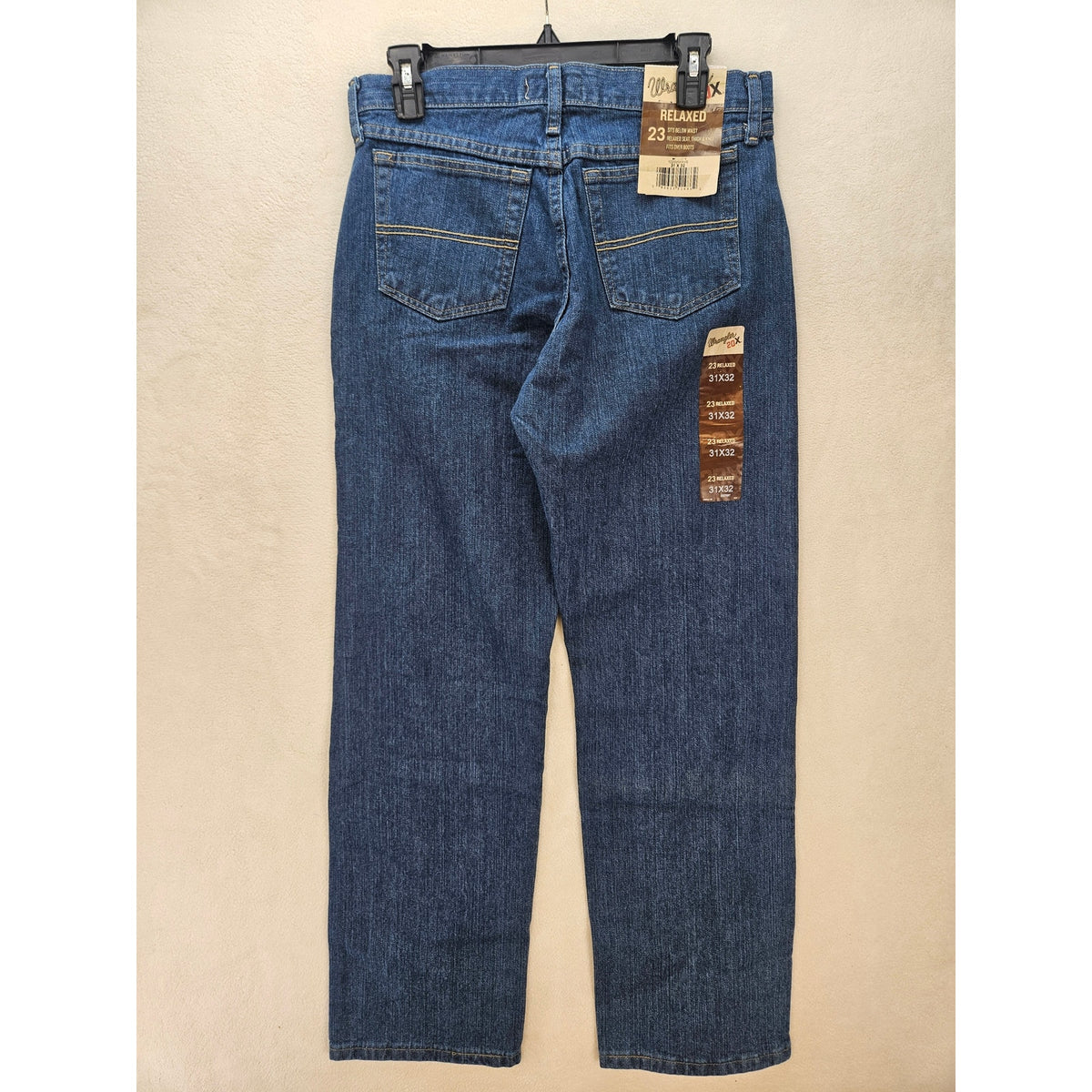 WRANGLER MEN'S 31X32 20X NO.33 EXTREME RELAXED FIT STRAIGHT JEANS NWT