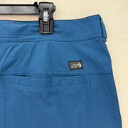 MOUNTAIN HARDWEAR MEN'S 38 BLUE WILDLANDS OUTDOOR SHORTS