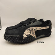 PUMA X A$AP ROCKY MEN'S 10 MOSTRO OG BLK COW HAIR SNAKESKIN AWGE 406497-01 NWOB