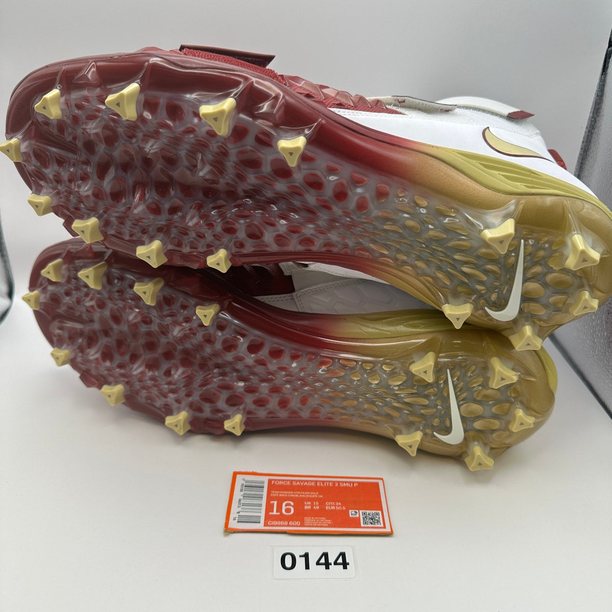 NIKE Mens 16 Force Savage Elite 2 Football Cleats FSU Florida State CI9868-600