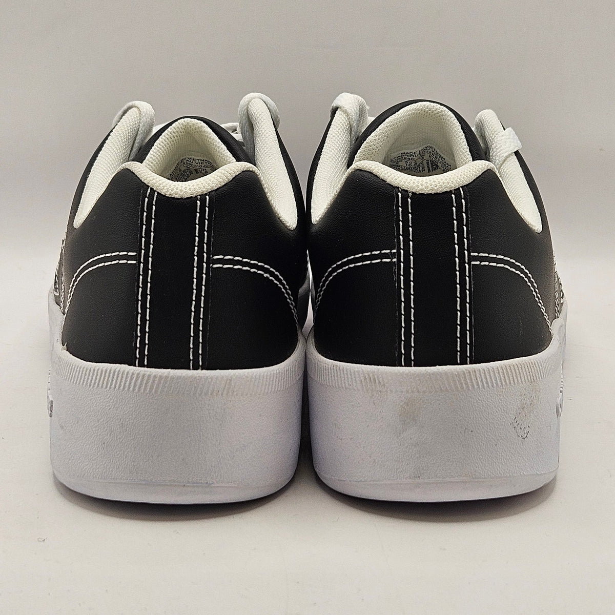 CONVERSE MEN'S 9 DAY ONE COURT BLACK WHITE LOW TOP SNEAKER A15628C