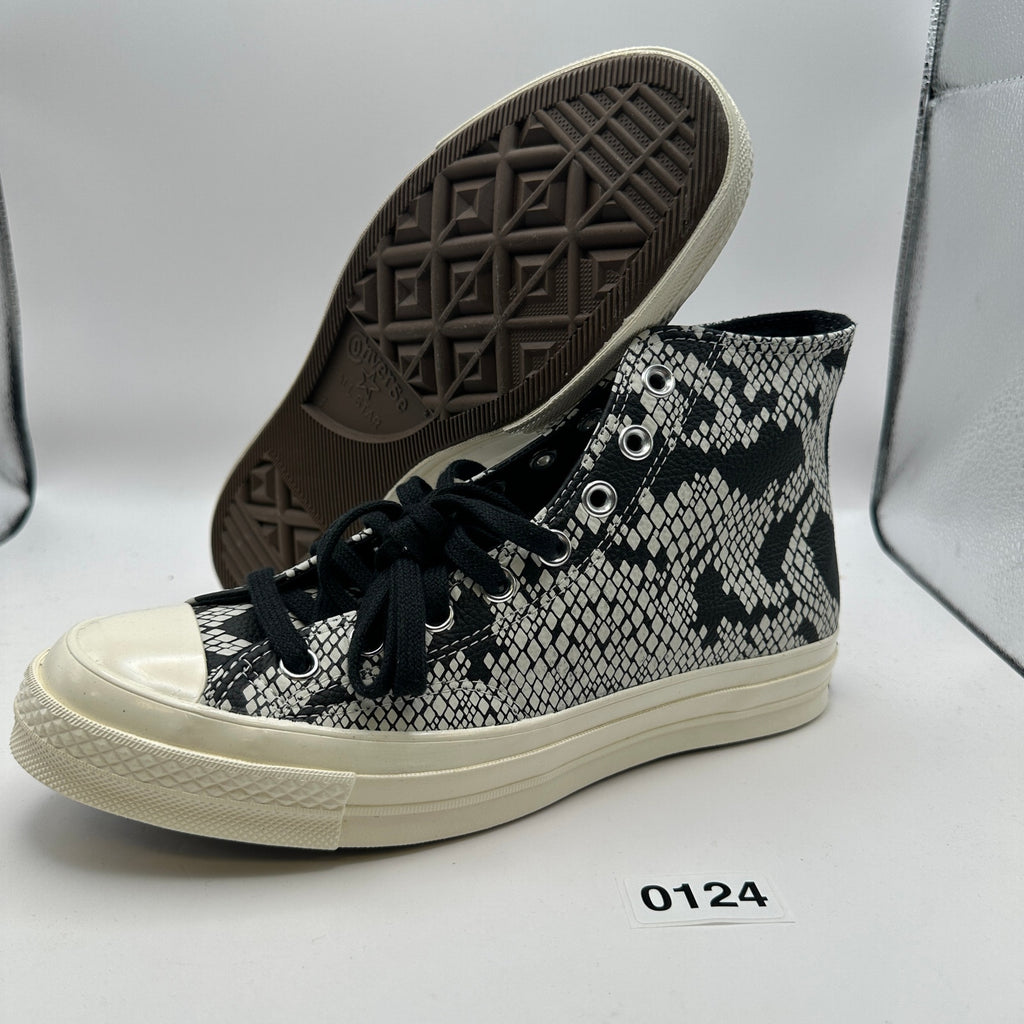 CONVERSE Women's 10 Digital Daze Leather 1970s High Top Sneaker