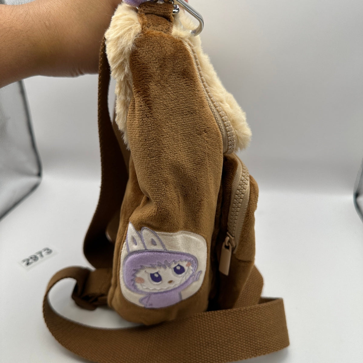 THE MONSTER LABUBU FUZZY BAG NWOT NO CUPS