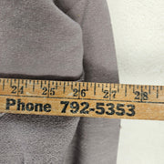 MNML MEN'S MEDIUM PURPLE WASHED PANELED PULLOVER HOODIE NWT