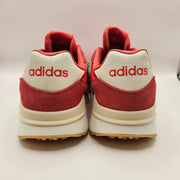 ADIDAS WOMEN'S 9.5 RETROPY F2 RED SUEDE RED WHITE GUM NWOB JP5973