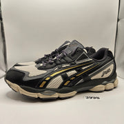 ASICS MEN'S 14 GEL-NYC 2055 SMOKE GREY OBSIDIAN GREY NWOB 1203A542 NWOB
