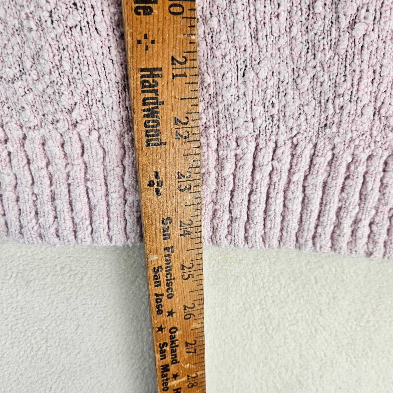 FREE PEOPLE XS OVERSIZED DAISY FLOWER CHUNKY KNIT SWEATER BLUE PINK PULLOVER