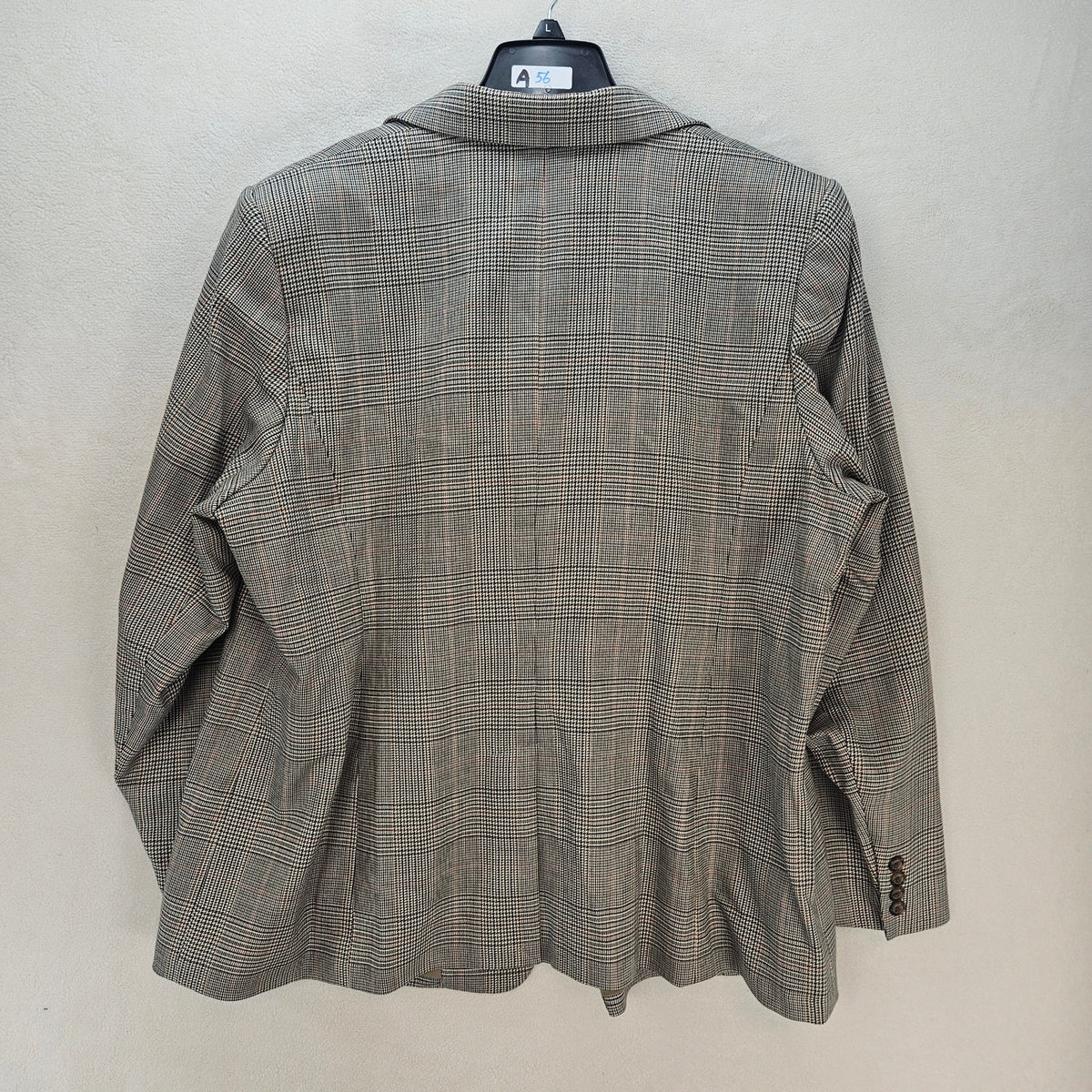 RALPH LAUREN WOMEN'S 20W GLEN PLAID COTTON-BLEND TWILL BLAZER RETAIL $345 NWT
