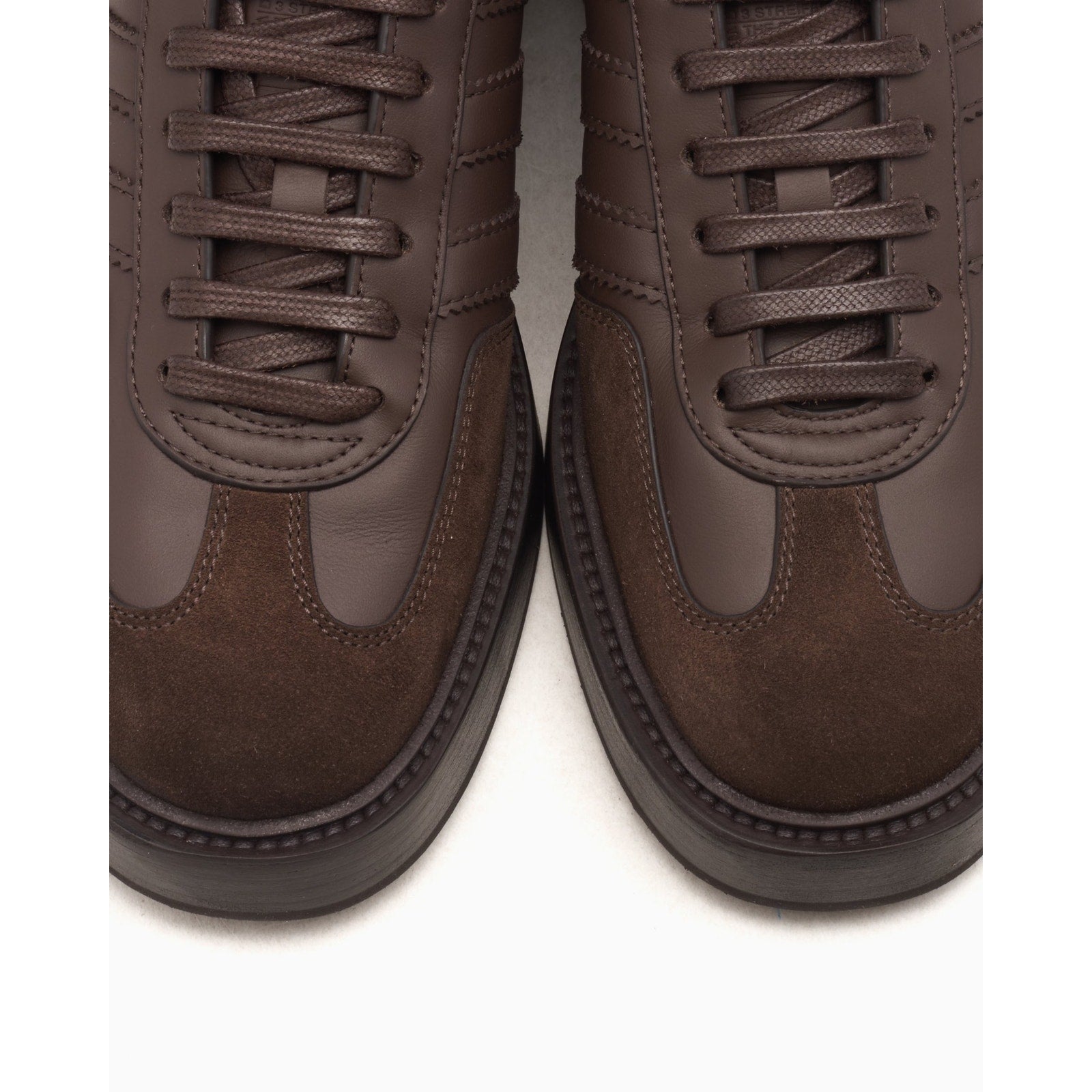 ADIDAS MADE IN ITALY MEN'S 8 PREMIUM GAZELLE INDOOR BROWN LEATHER JI3938