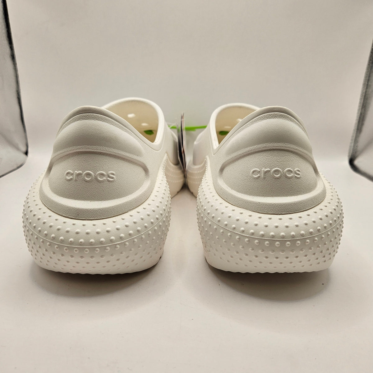 CROCS MEN'S 10 CLASSIC UNISEX LINEN SLIP ON SHOES FISH BEACH NWT 210080-100
