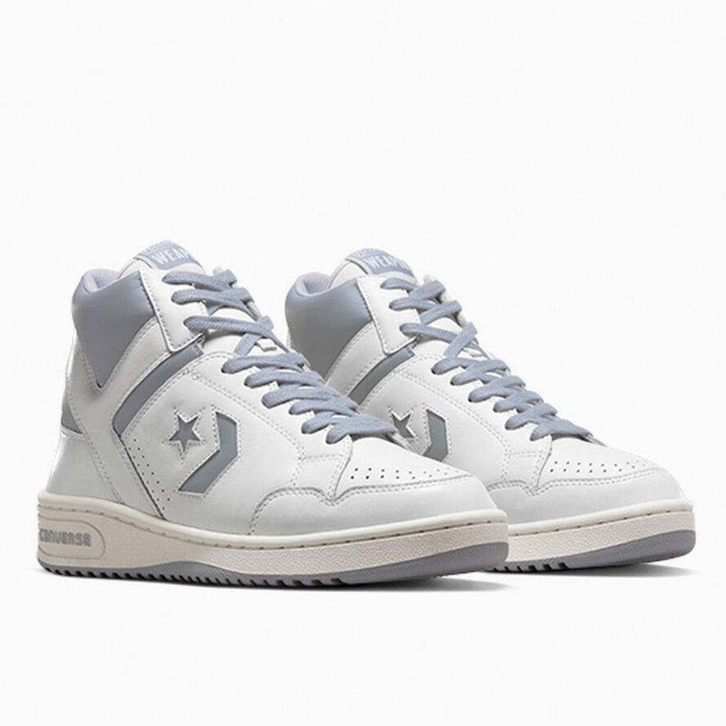 CONVERSE WEAPON MEN 12 MID VTG WHT ASH GREY OLD MONEY LARRY BIRD NWOB A04397C