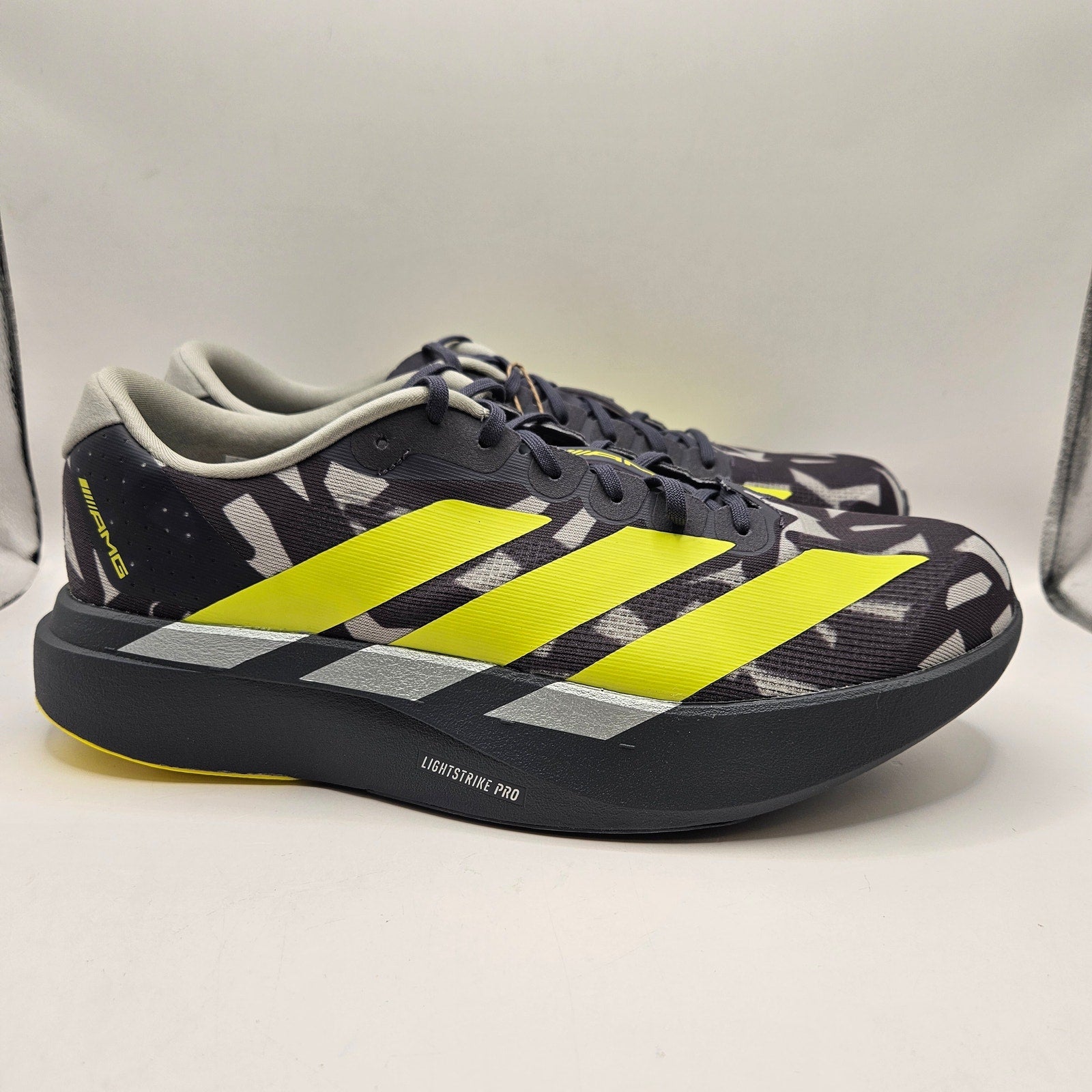 ADIDAS X AMG MOTORSPORT MEN'S 11 ADIZERO EVO SL GRAY KI7297 NWOB