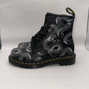 Dr. Martens 1460 Men' Size 4 Women's Size 5 Serpent Print Leather Lace Boots