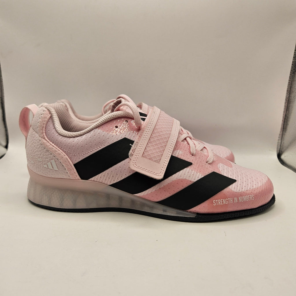 ADIDAS MEN'S 8.5 ADIPOWER 3 JP9873 WEIGHTLIFTING SHOES PINK BLACK NWOB
