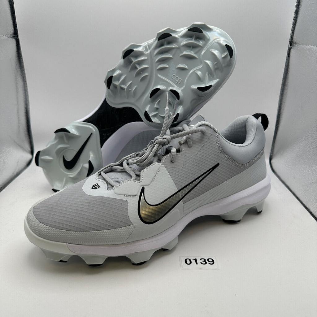 NIKE Baseball Cleats Men's 15 Force Trout 9 Pro MCS Gray