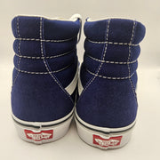 VANS MEN'S 8.5 SK8-Hi COLOR THEORY BEACON BLUE RARE SNEAKER NWOB