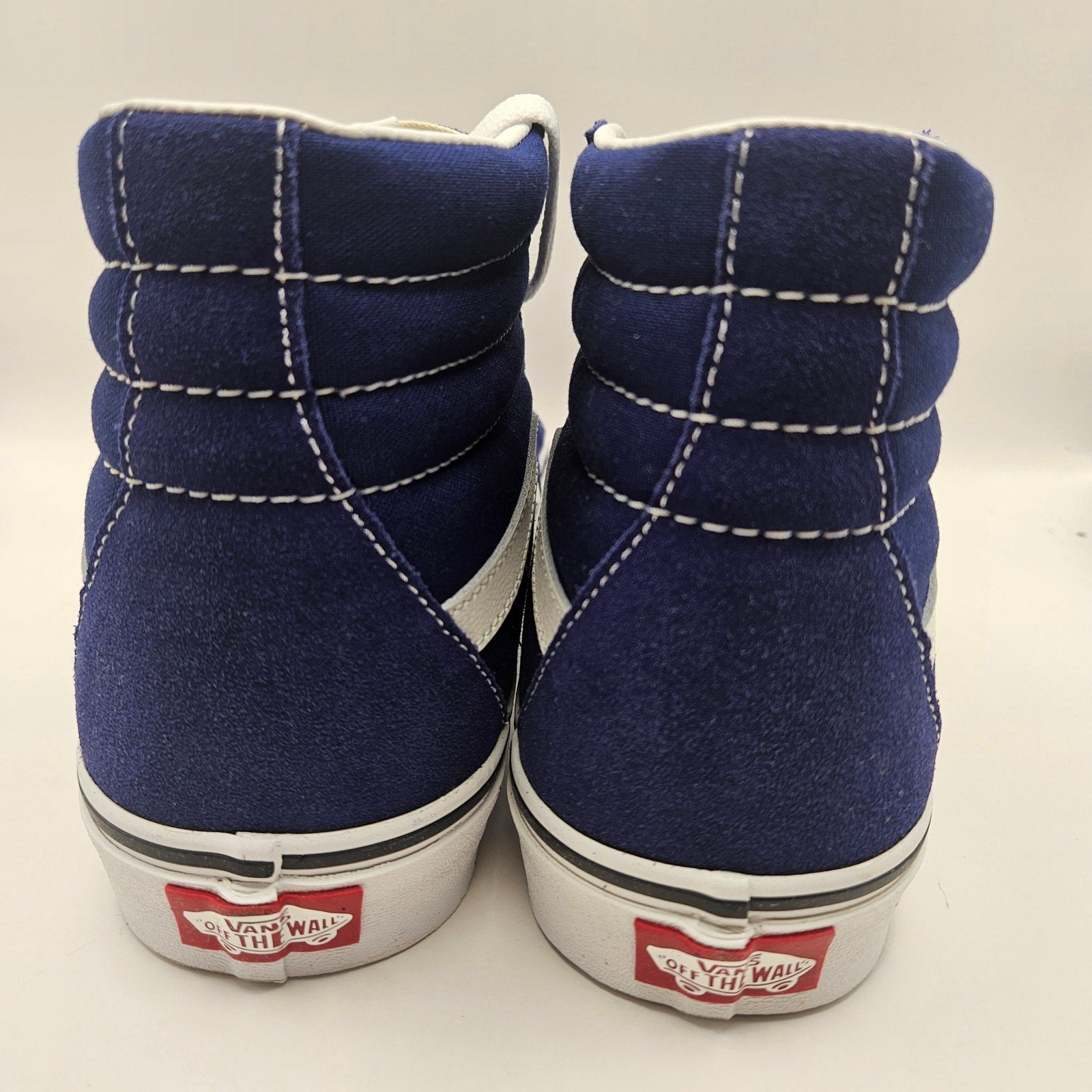 VANS MEN'S 8.5 SK8-Hi COLOR THEORY BEACON BLUE RARE SNEAKER NWOB