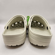 CROCS M9 W11 CLASSIC CLOG WHITE BONE UNISEX COMFORT CASUAL SHOES NWT