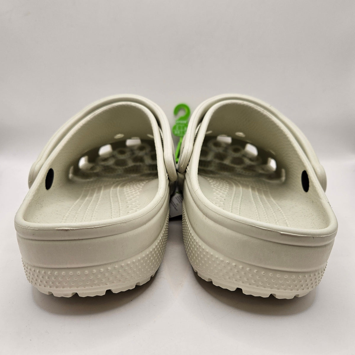 CROCS M9 W11 CLASSIC CLOG WHITE BONE UNISEX COMFORT CASUAL SHOES NWT