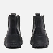 TIMBERLAND WOMEN'S 9.5 ROXIE LANE MID CHELSEA BOOT BLACK FULL GRAIN NIB