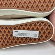 VANS WOMEN'S 7.5 AUTHENTIC LOW PRO FAT LACE TURTLEDOVE YARROW SUEDE BEIGE