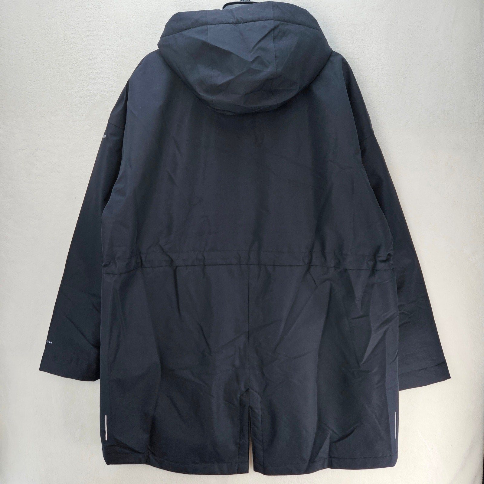 COLUMBIA WOMEN'S 2XL VENTURE DAYS INSULATED JACKET BLACK HOODED NWT