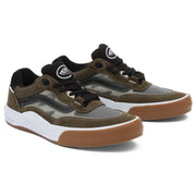 VANS MEN'S 6.5 WAYVEE BROWN GRAY WHITE NIB VN0A5JIADOL