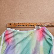 LOT OF 2 - ADIDAS GIRLS SMALL TENNIS SKORT PURPLE TIE DYE ACTIVE SKIRTS NWOT