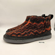 CLARKS MEN'S 7.5 GERALD ANKL BOOT SLIPPERS ORTHOLITE CHELSEA WOOL