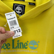 TIMBERLAND x BEELINE SIZE MEDIUM MUSTARD YELLOW RARE HOODIE