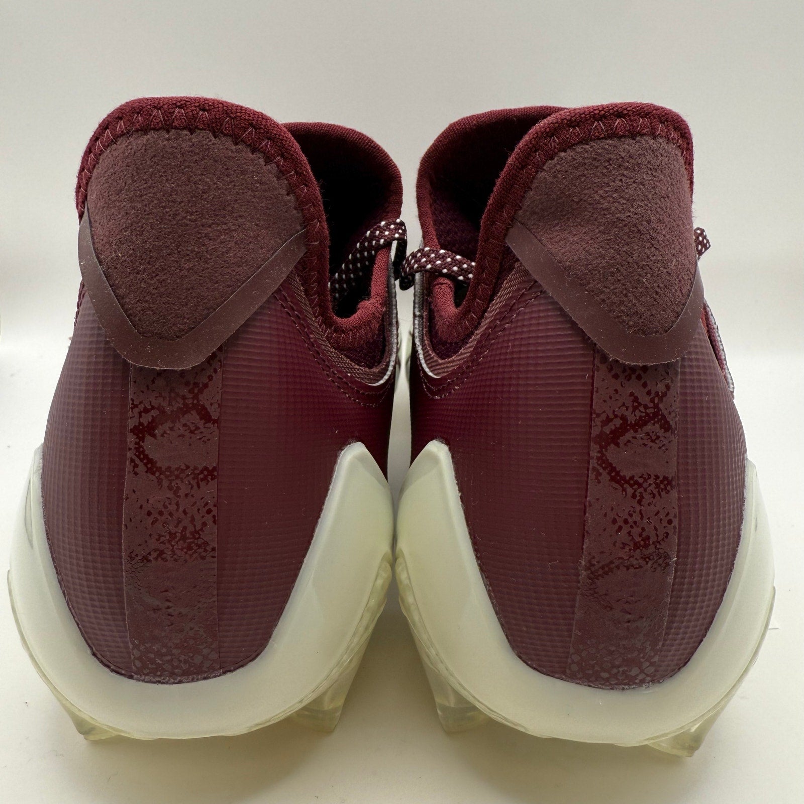 ADIDAS MEN'S 12 ADIZERO ELECTRIC .1 MAROON IF4196 FOOTBALL CLEATS