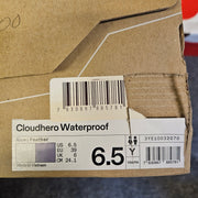 ON CLOUDHERO YOUTH 6.5 WATERPROOF ALOE FEATHER TRAIL RUNNING HIKING SHOES NIB