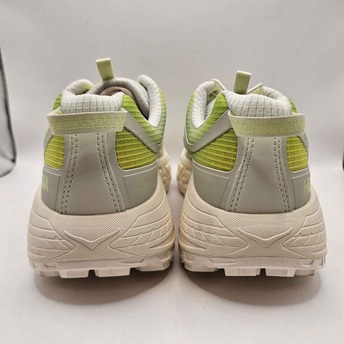 HOKA ONE MEN'S 11 MAFATE THREE2 GRID TRUFFLE SALT VIBRAM NWOB 1173332-TLT NWOB