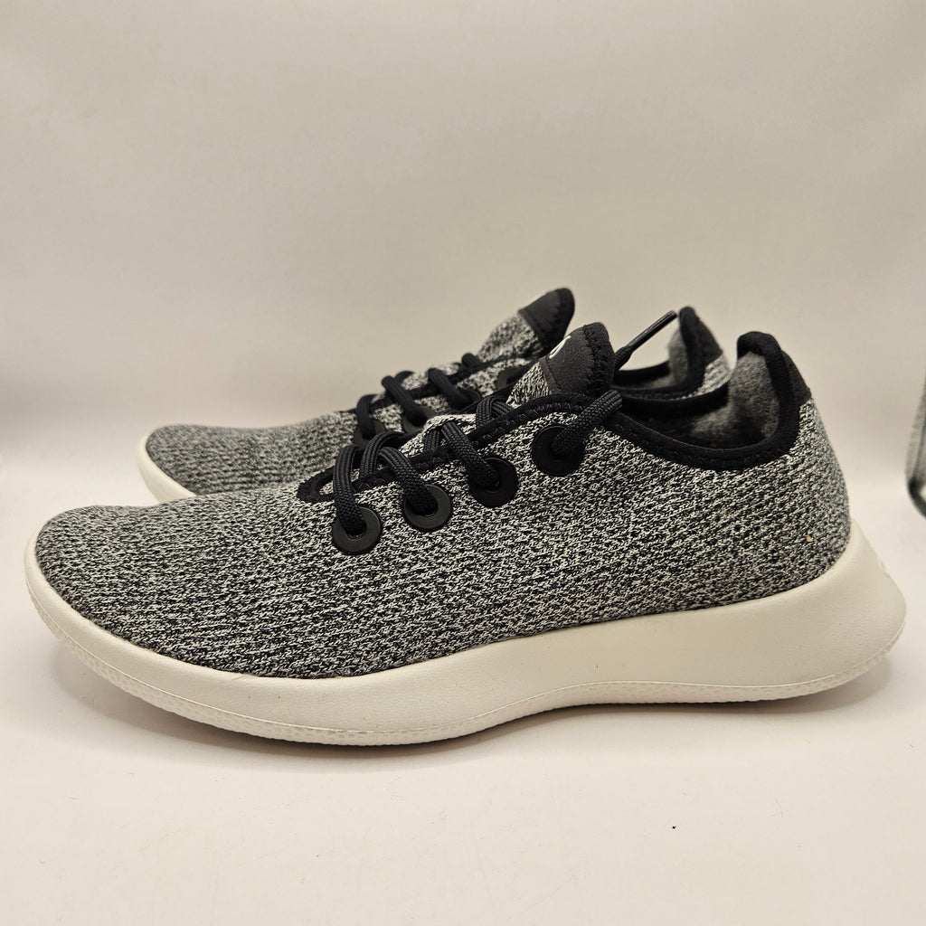 ALLBIRDS MEN'S 8 TR TREE RUNNERS DARK GRAY BLACK SNEAKERS NWOB