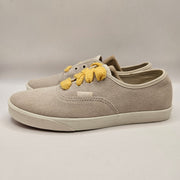 VANS WOMEN'S 7.5 AUTHENTIC LOW PRO FAT LACE TURTLEDOVE YARROW SUEDE BEIGE