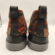 CLARKS MEN'S 9.5 GERALD ANKL BOOT SLIPPERS ORTHOLITE CHELSEA WOOL
