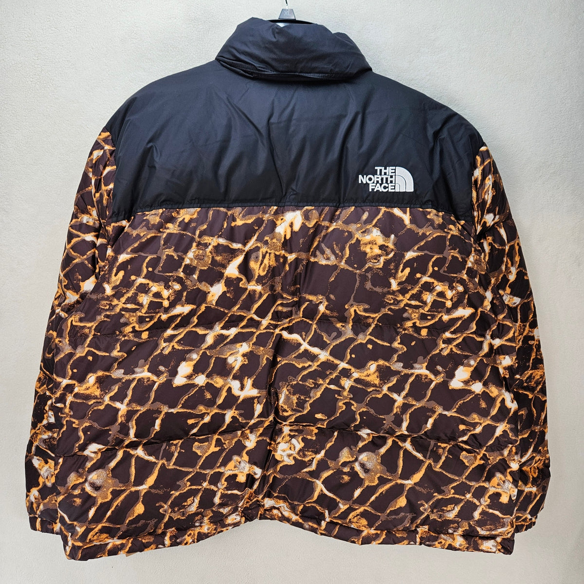 THE NORTH FACE MEN'S XXL 1996 RETRO NUPTSE 700 FILL DOWN JACKET BLACK COAL BROWN